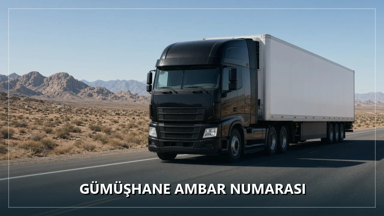 Gümüşhane Ambar Numarası
